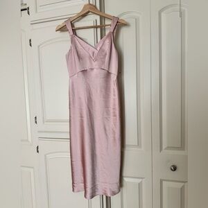 Pink express sleeveless dress